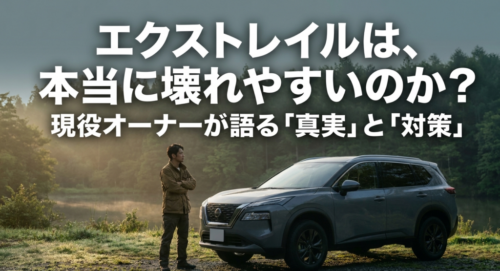 エクストレイルは本当に壊れやすいのか?現役オーナーが語る真実と対策