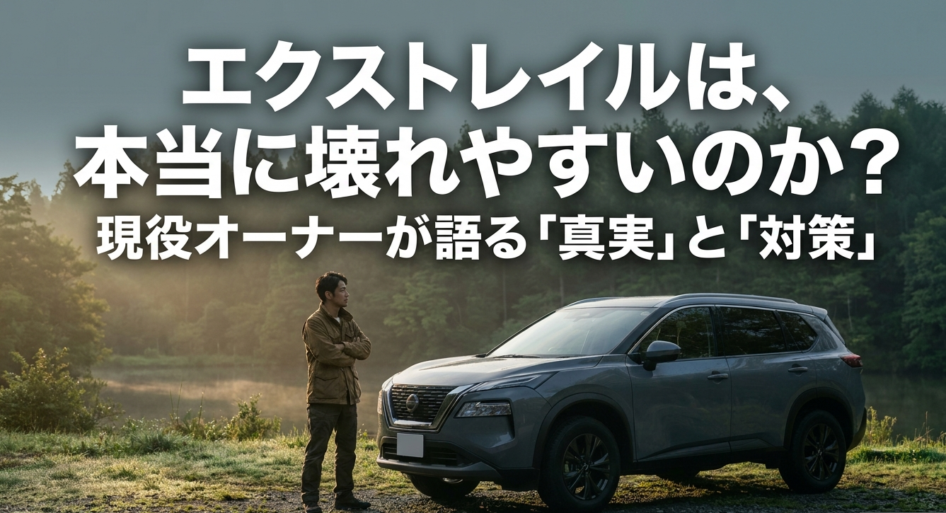 エクストレイルは本当に壊れやすいのか?現役オーナーが語る真実と対策